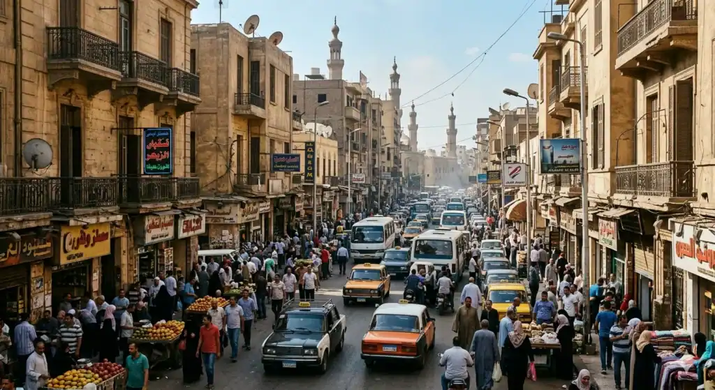 شارع في مدينة عربية — واقع مالي مختلف يحتاج تخطيطاً مختلفاً