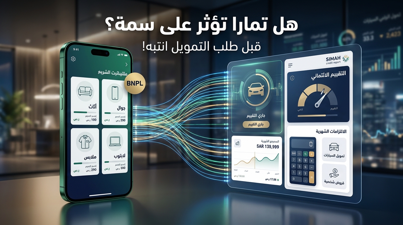 هل تمارا تؤثر على سمة وكيف تؤثر أقساط الدفع الآجل على التمويل